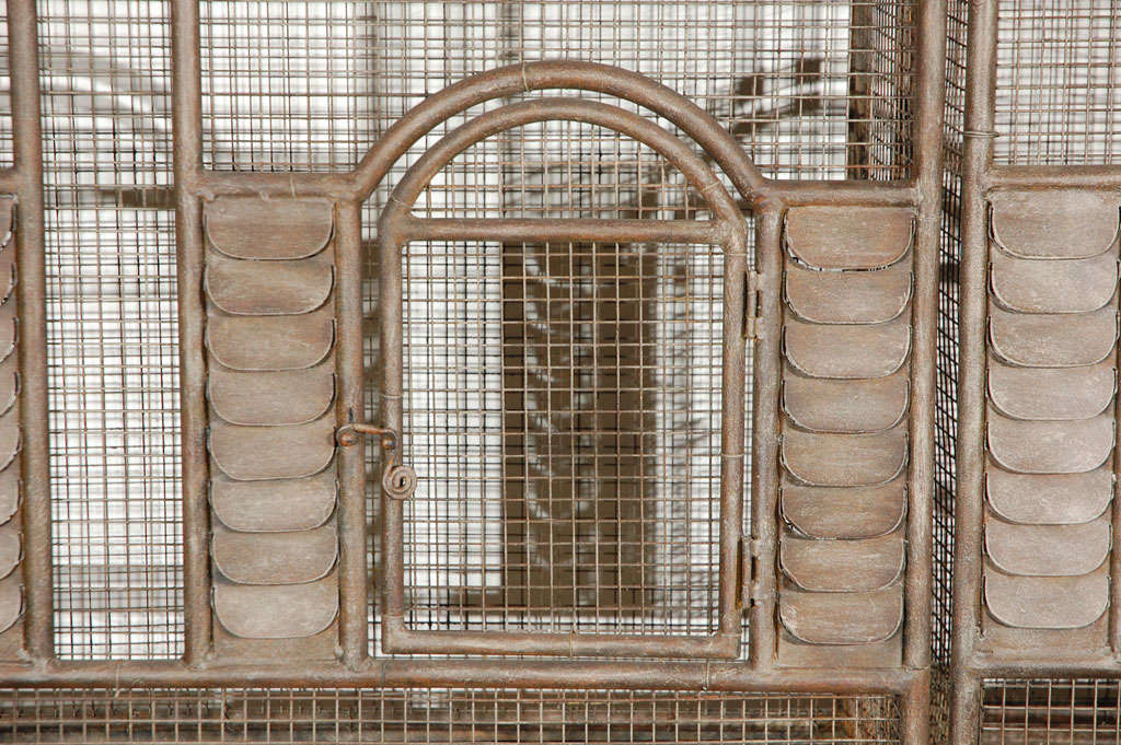 Iron Bird Cage on Stand 2