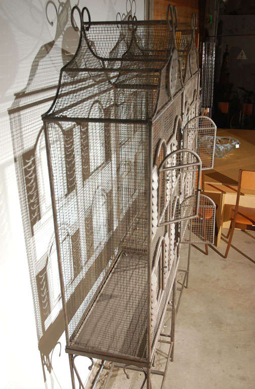 Iron Bird Cage on Stand 7