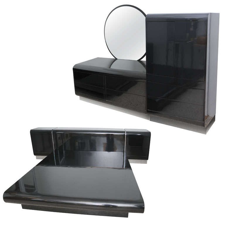 Art Deco Revival Bedroom Suite For Sale at 1stdibs