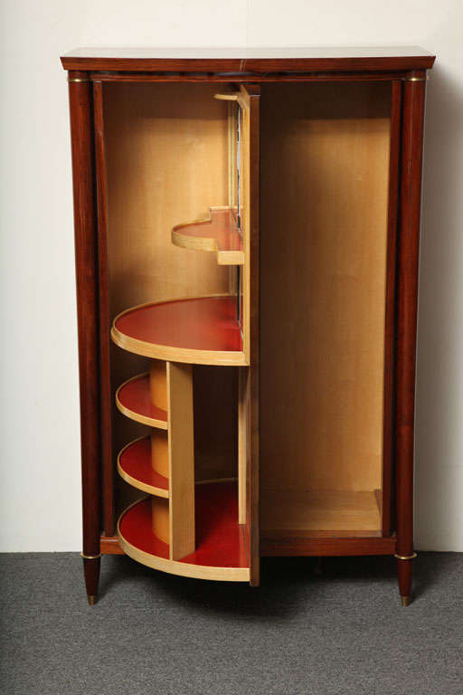 Batistin Spade, Swivel Door Bar Cabinet, France, circa 1940 1