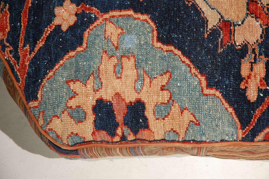 20th Century Persian Rug Floor Cushion