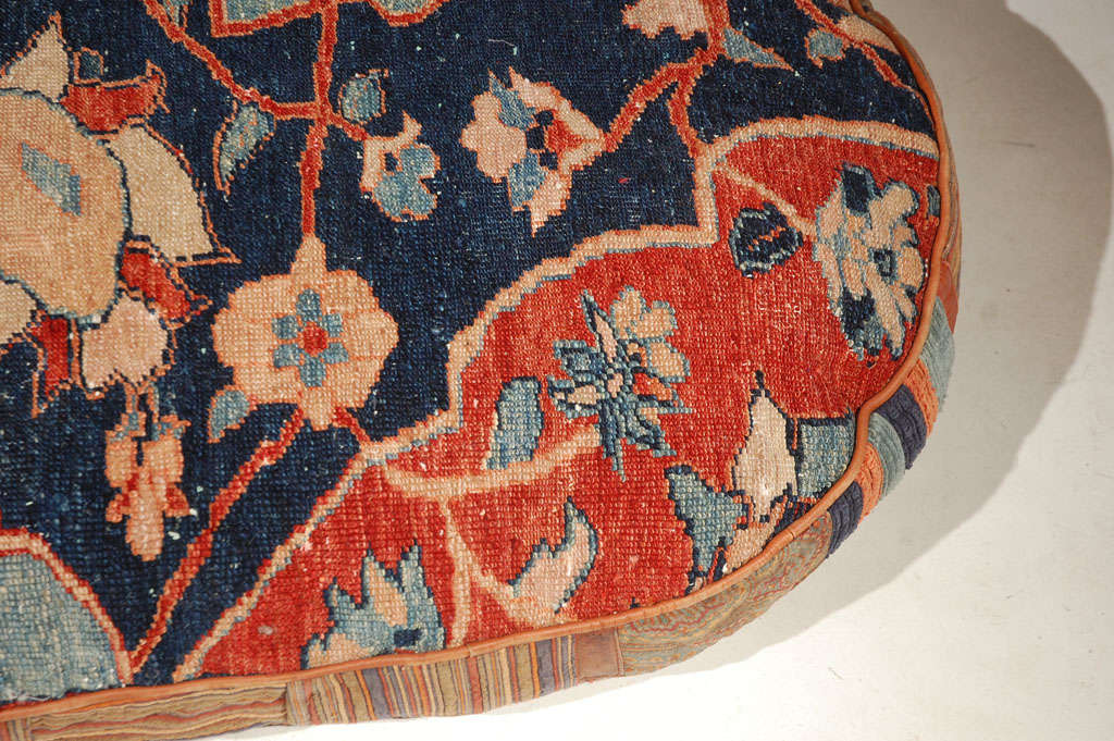Wool Persian Rug Floor Cushion