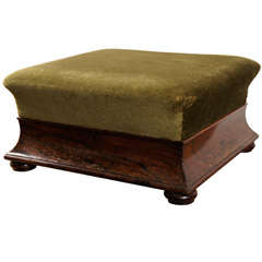 William IV Rosewood Foot Stool