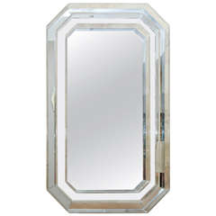 Vintage C. 1960 Acrylic Mirror