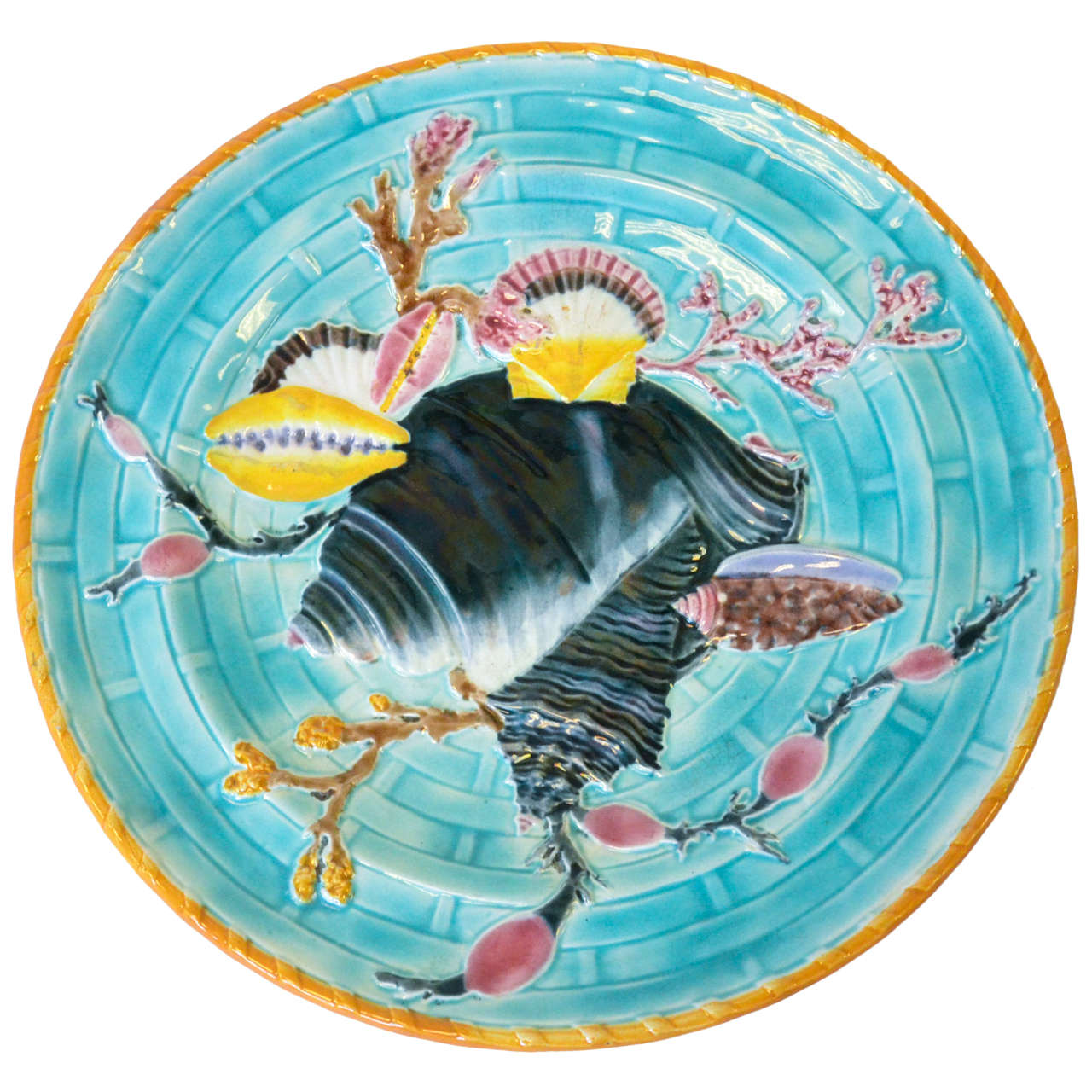 Wedgwood Shell Plate Circa 1880