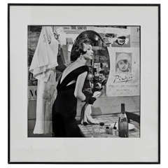 Gleb Derujinsky Black and White Fashion Photograph for Harper's Bazaar, 1959 8