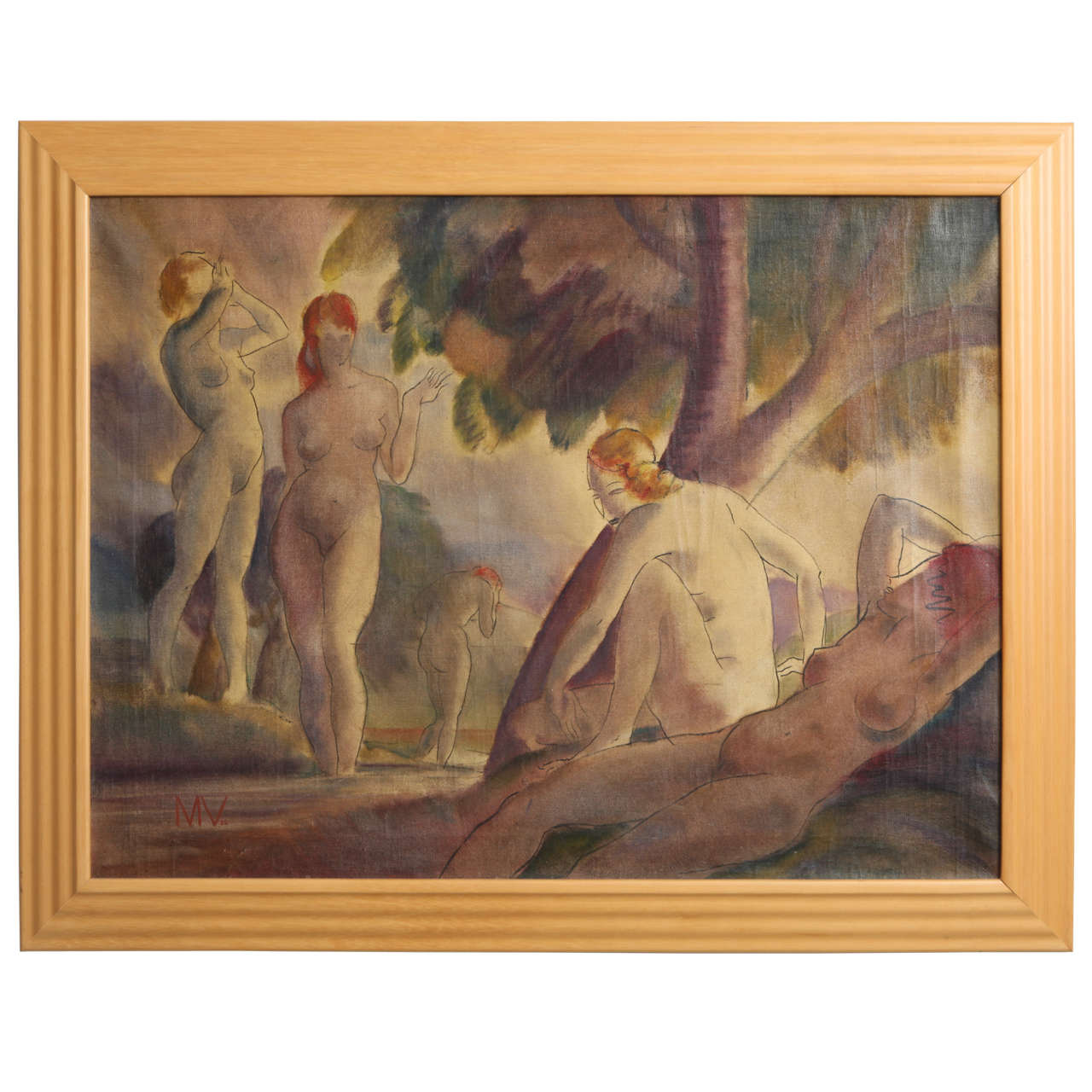 Bathing Nudes, 1938 For Sale