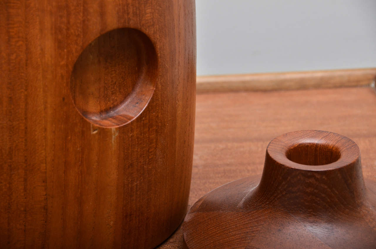 20th Century Midcentury Teak Ice Bucket