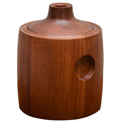 Mid-Century Teak Ice Bucket 2