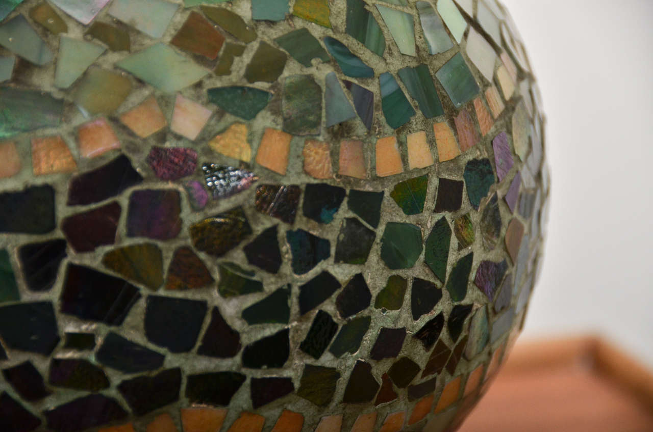 American Arts & Crafts Mosaic Table Lamp