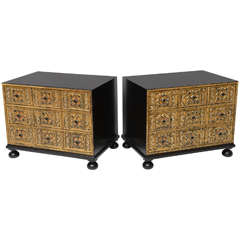 Pair of Night Stands by William A. Berkey Furniture for Widdicomb