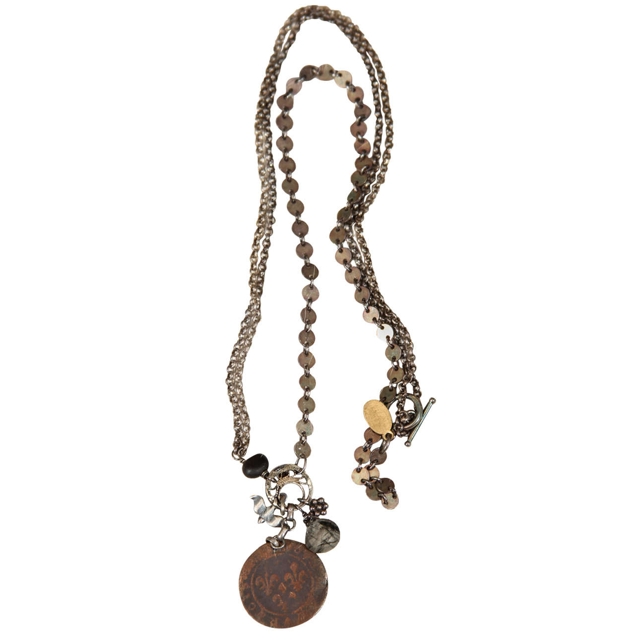 Ille St. Louise coin necklace