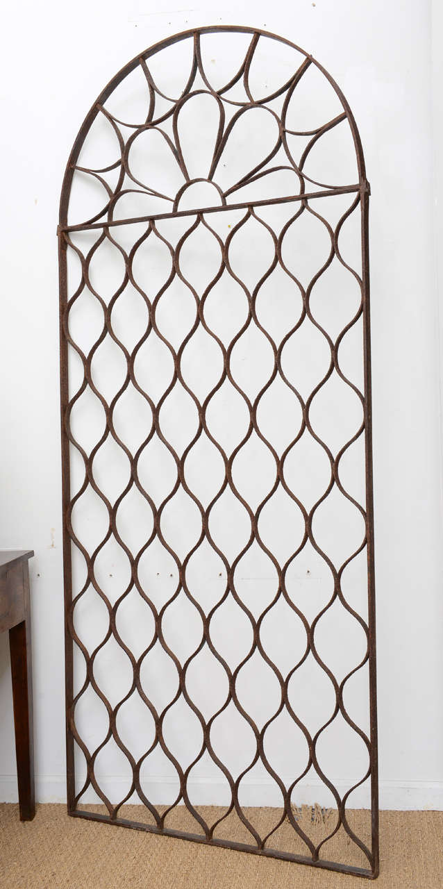 Tall Italian Wrought Iron Grill