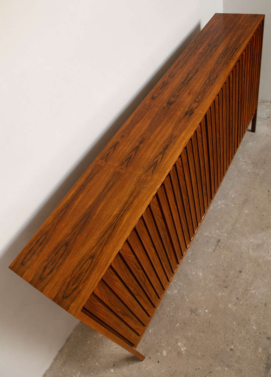 High Sideboard Pallisander In Excellent Condition In Antwerp, BE