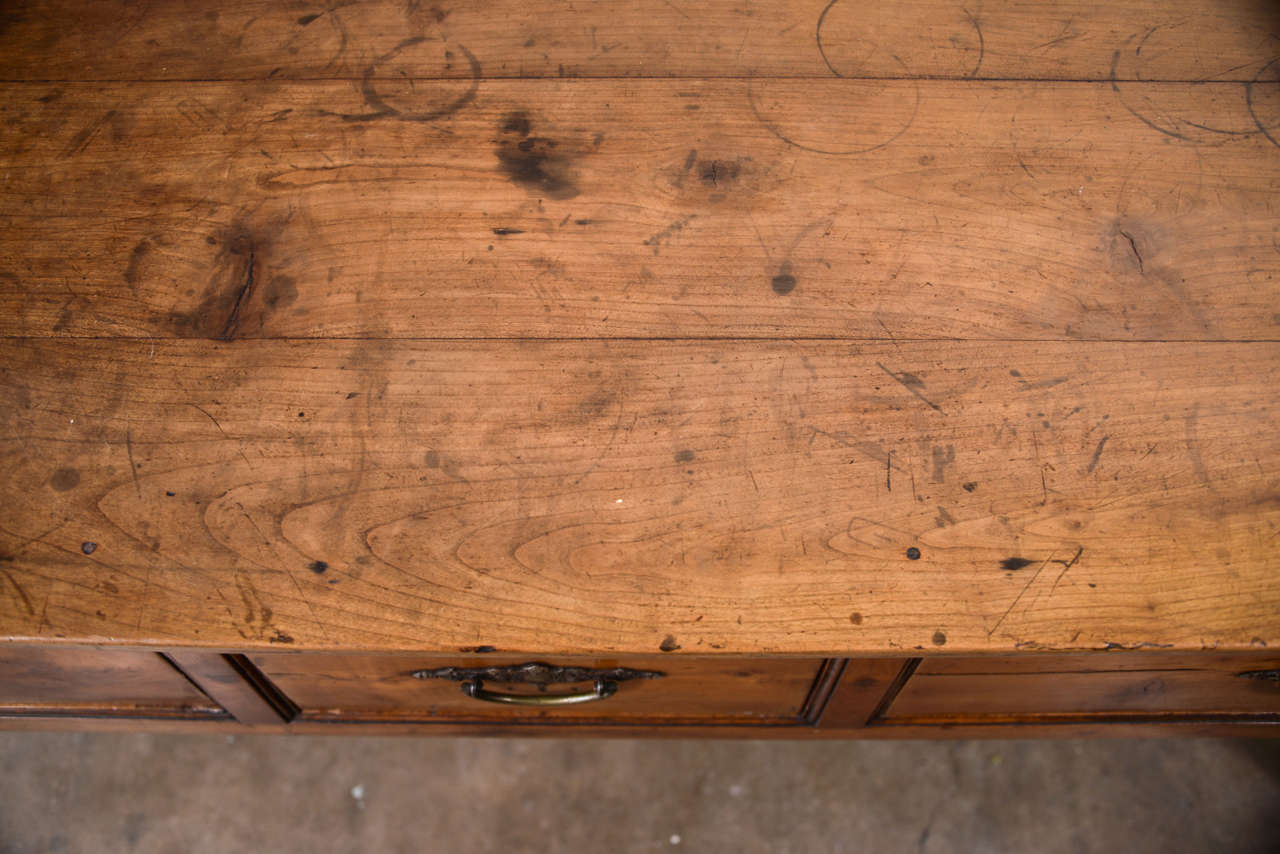 19th Century Narrow French Fruitwood Server 2