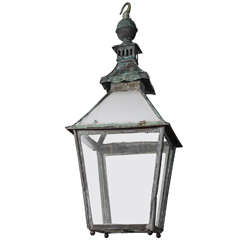 Antique 19th Century Copper Lantern
