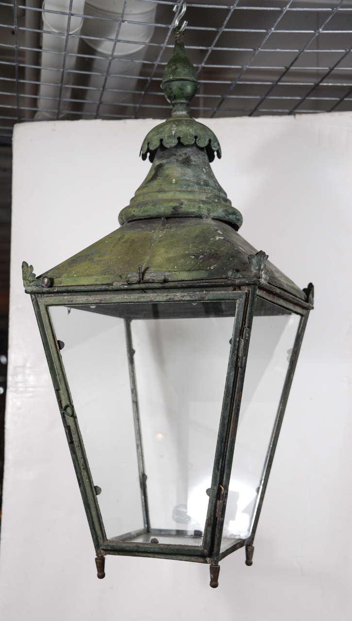 19th Century Copper Lantern
