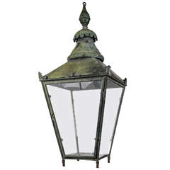 19th Century Copper Lantern