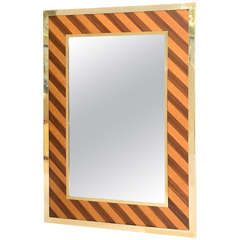 Brass-Framed Mirror 7