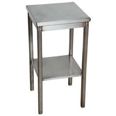 Antique 1920
s Steel Night Stand