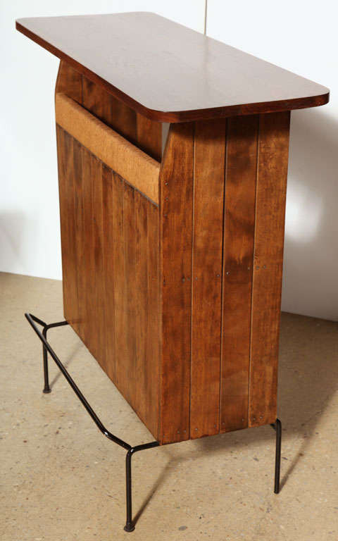 Mid-Century Modern Arthur Umanoff for Raymor Compact Dry Bar