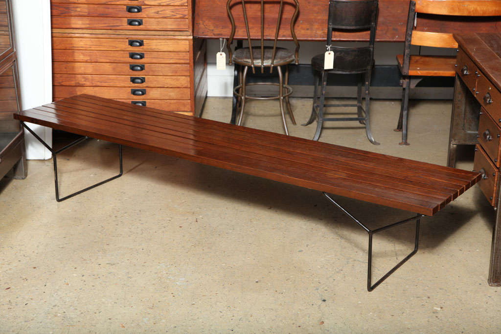 early Harry Bertoia Bench 1