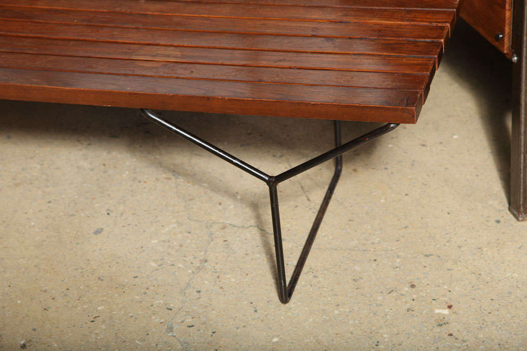 early Harry Bertoia Bench 2