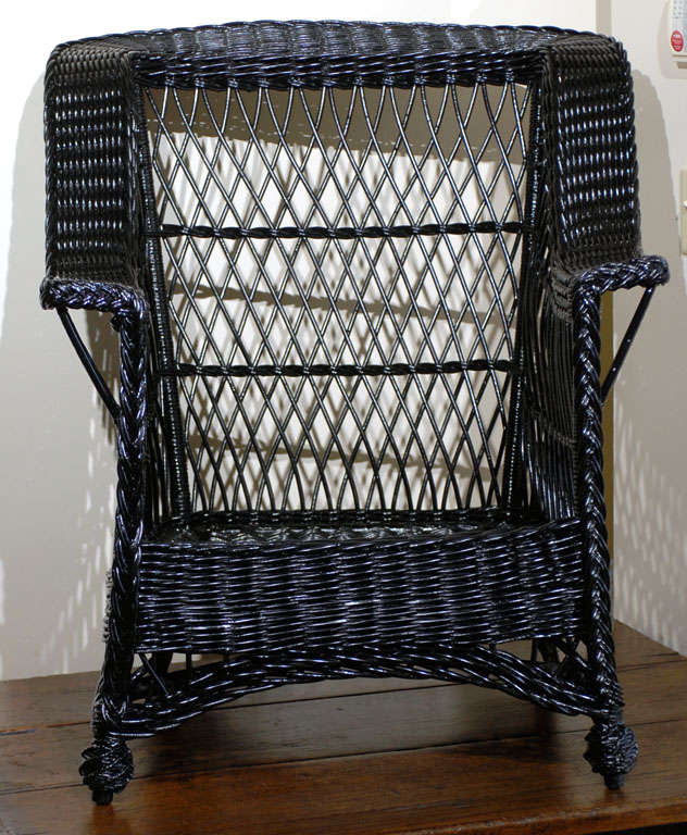 Reed American Wicker Bar Harbor Chair