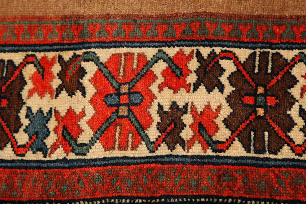 Antique 1900s Persian Meeshan Malayer Rug, Garden Design, 8' x 16' For Sale 2