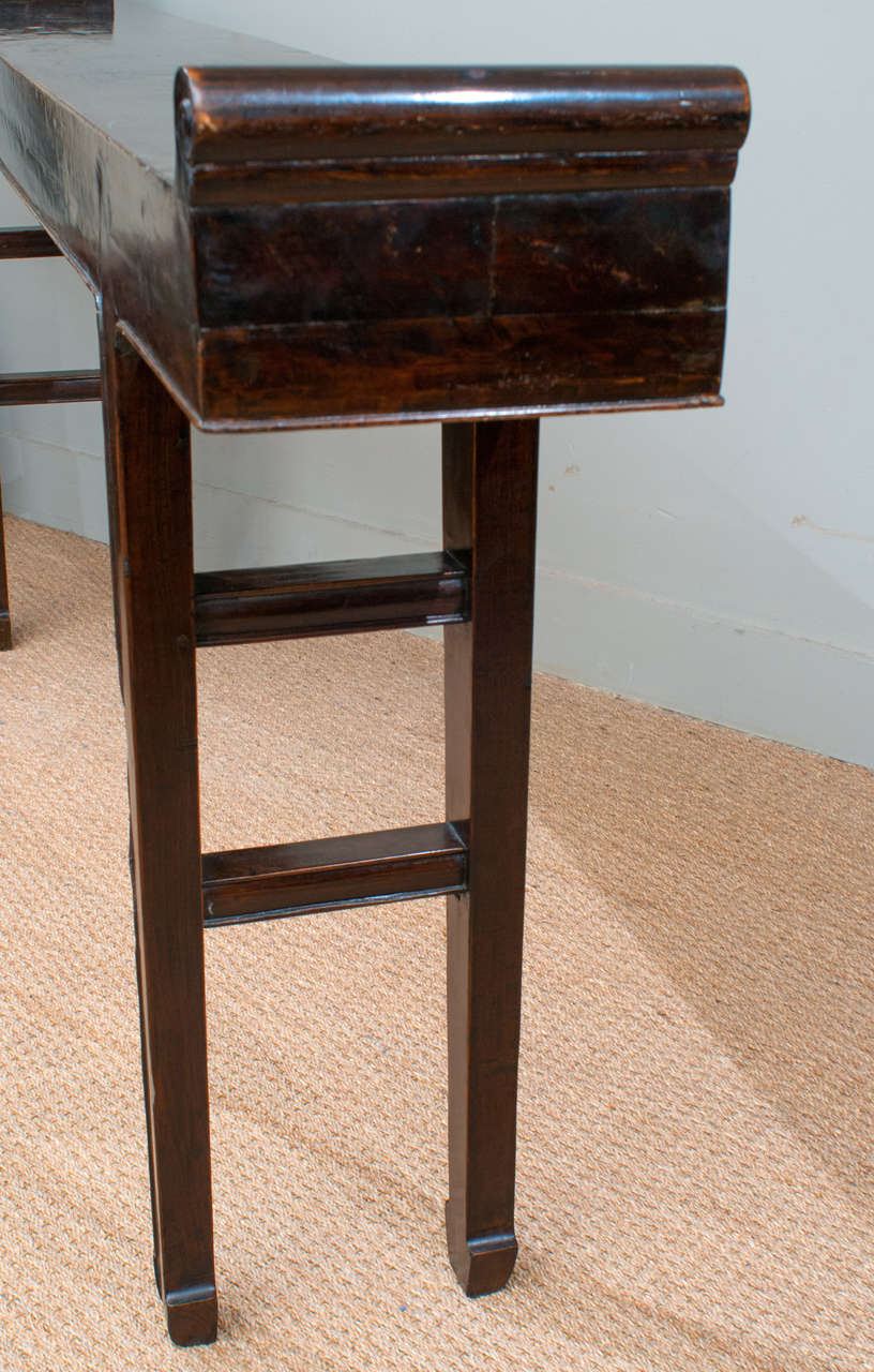 18th Century Long and Narrow Chinese Console Table 3