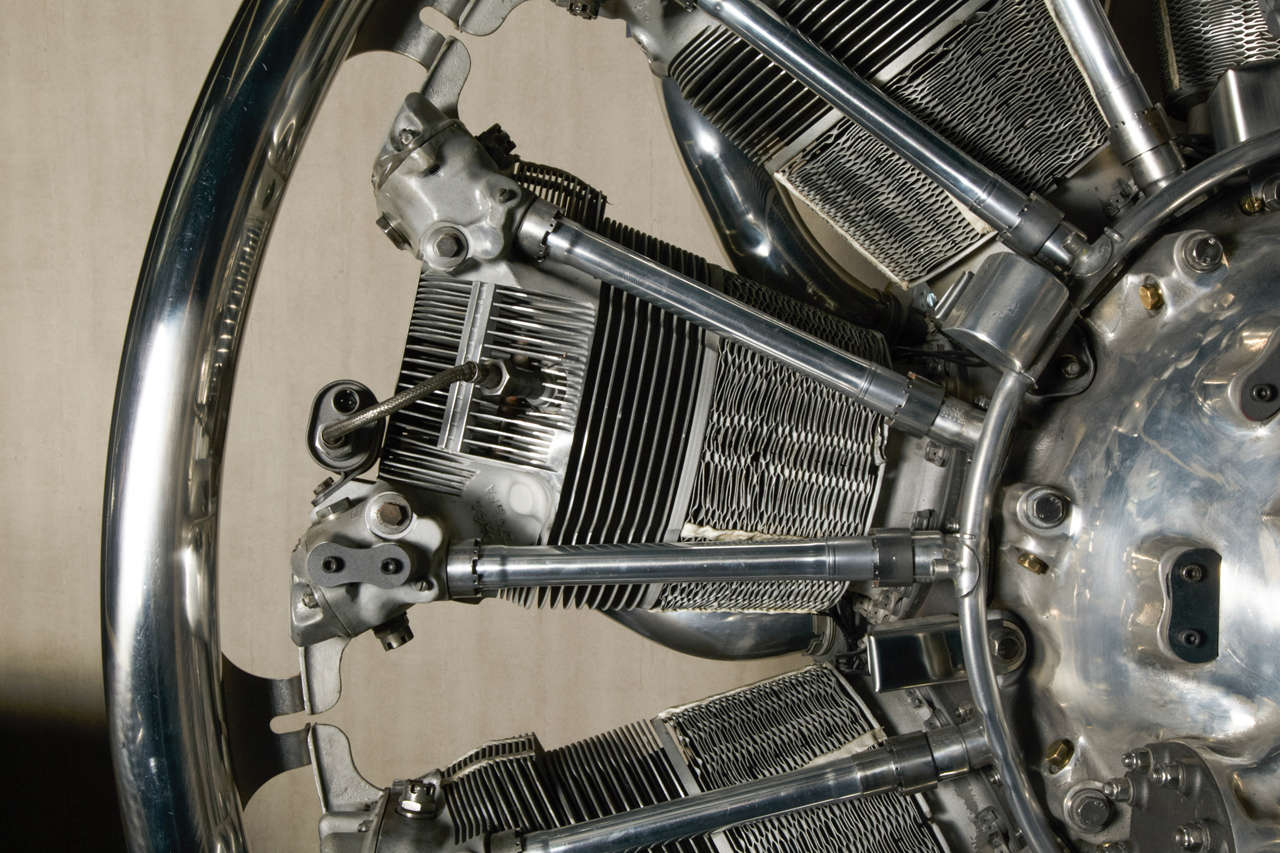 Américain Rare moteur Wright R 1820 Cyclone 9 Plane