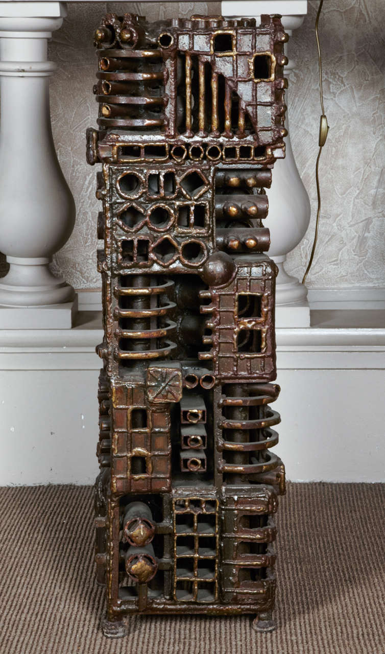 Steel Totem, Frank's 20th Century Sculpture For Sale