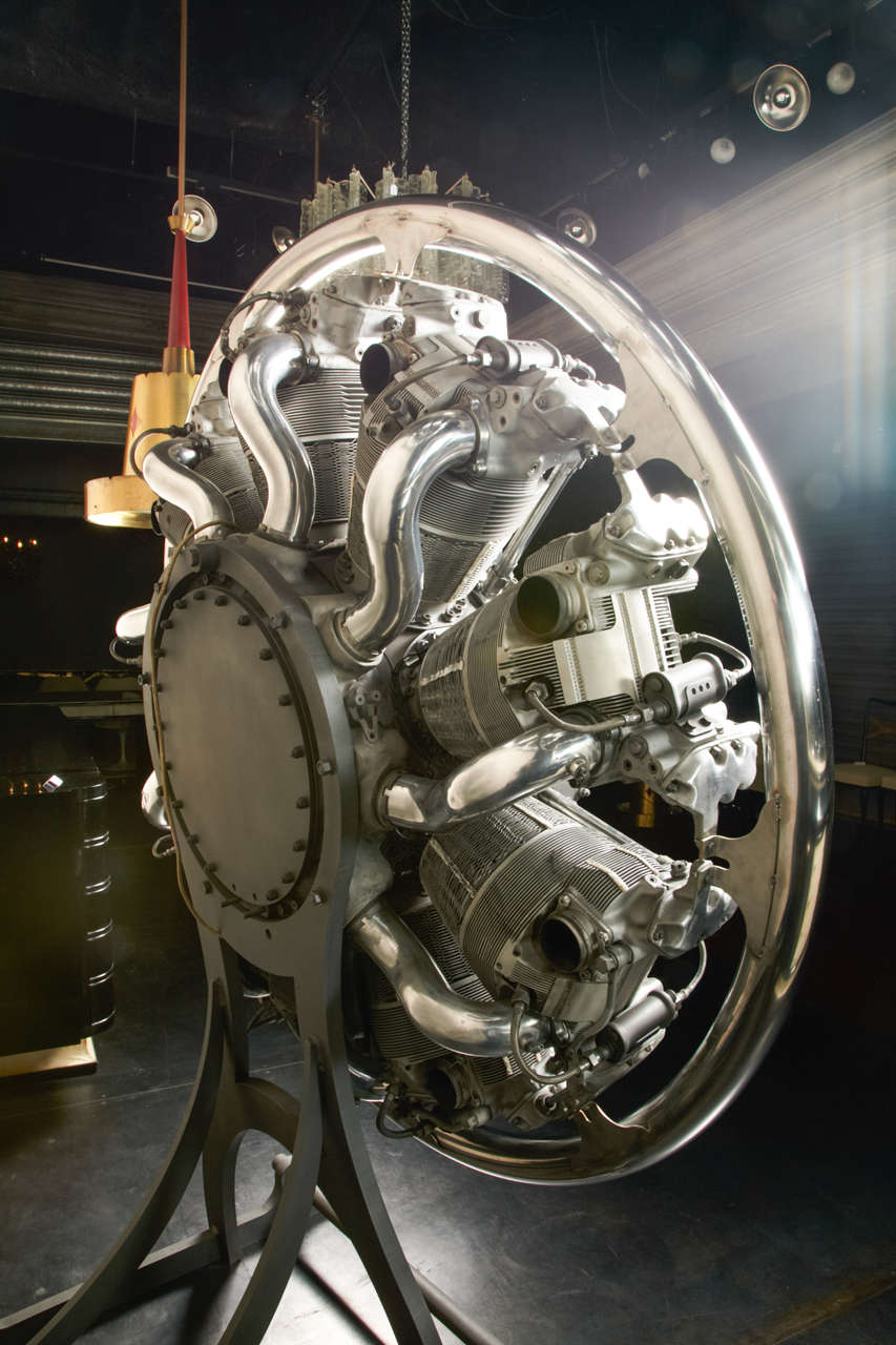 Rare Wright R 1820 Cyclone 9 Plane Engine at 1stDibs