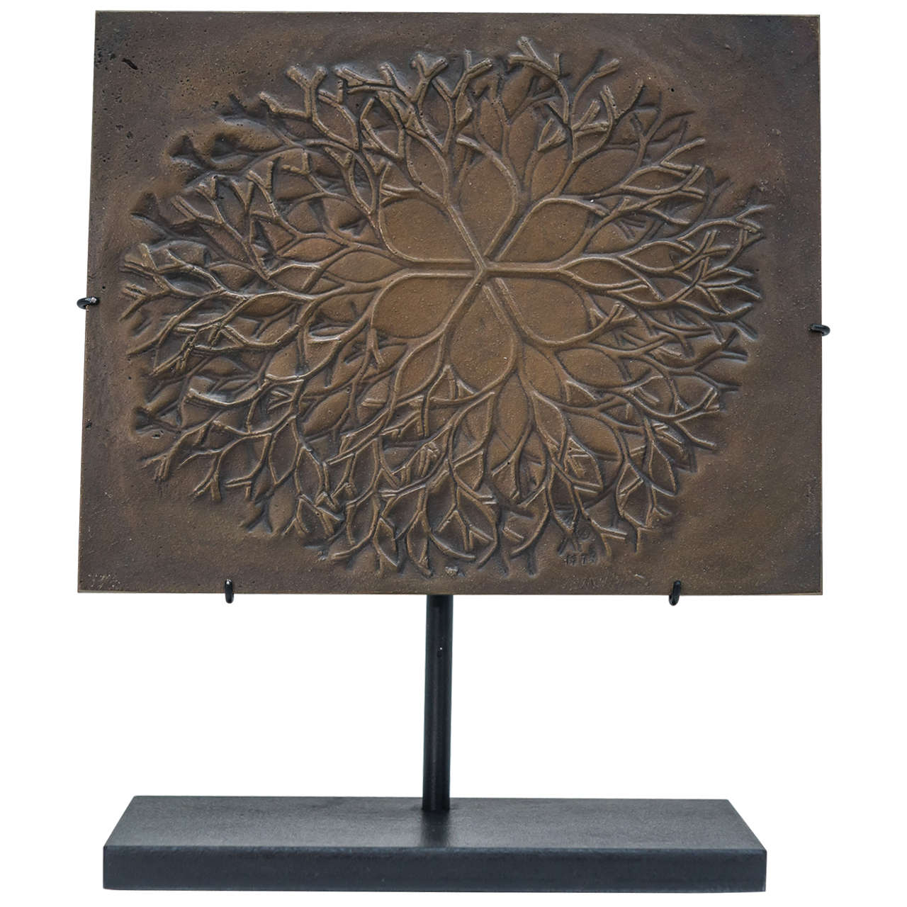 Ruth Asawa for Crown Zellerbach Bronze Plaque