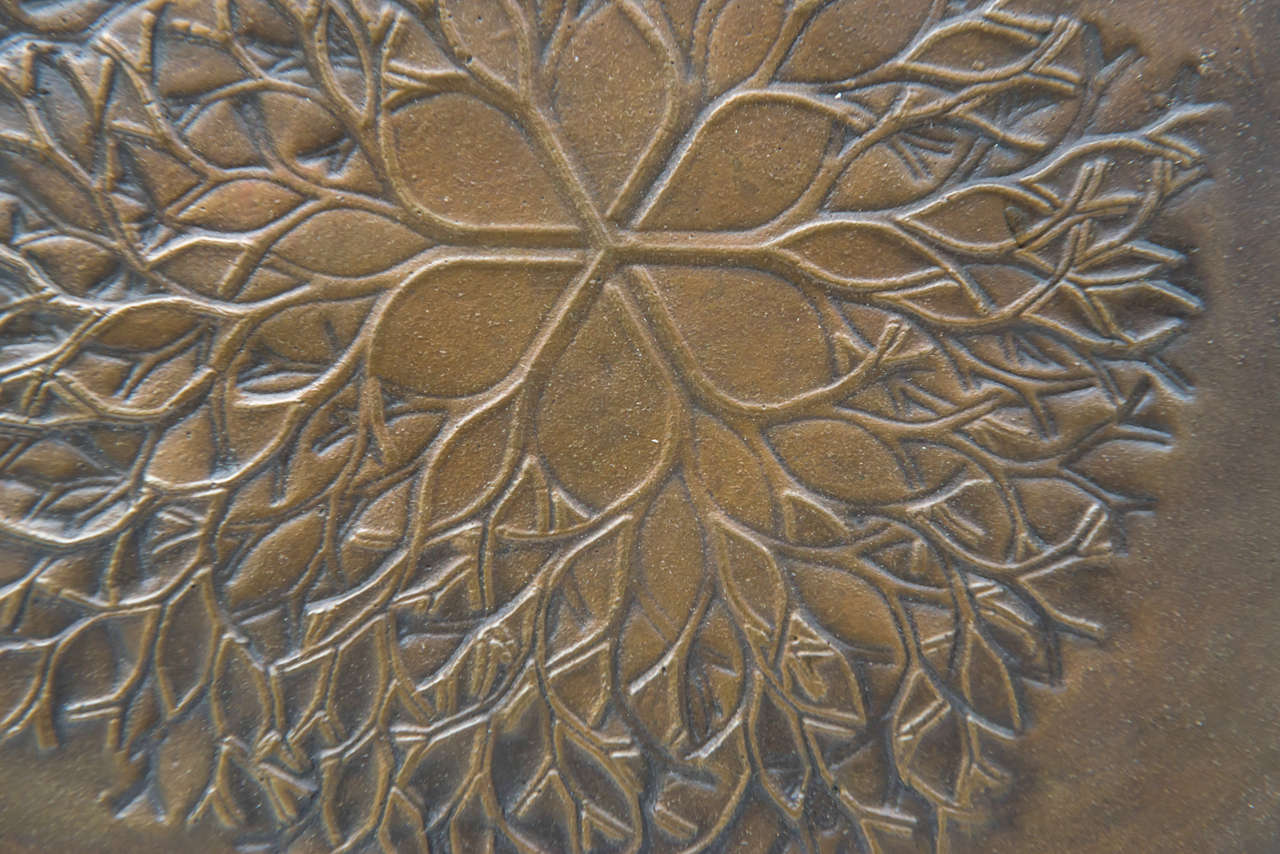 American Ruth Asawa for Crown Zellerbach Bronze Plaque