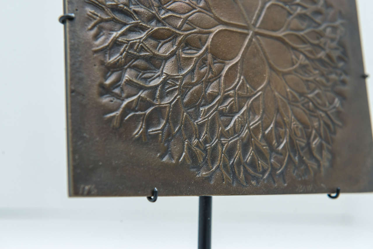 Ruth Asawa for Crown Zellerbach Bronze Plaque 3