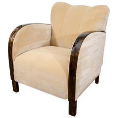 An Art Deco Club Chair