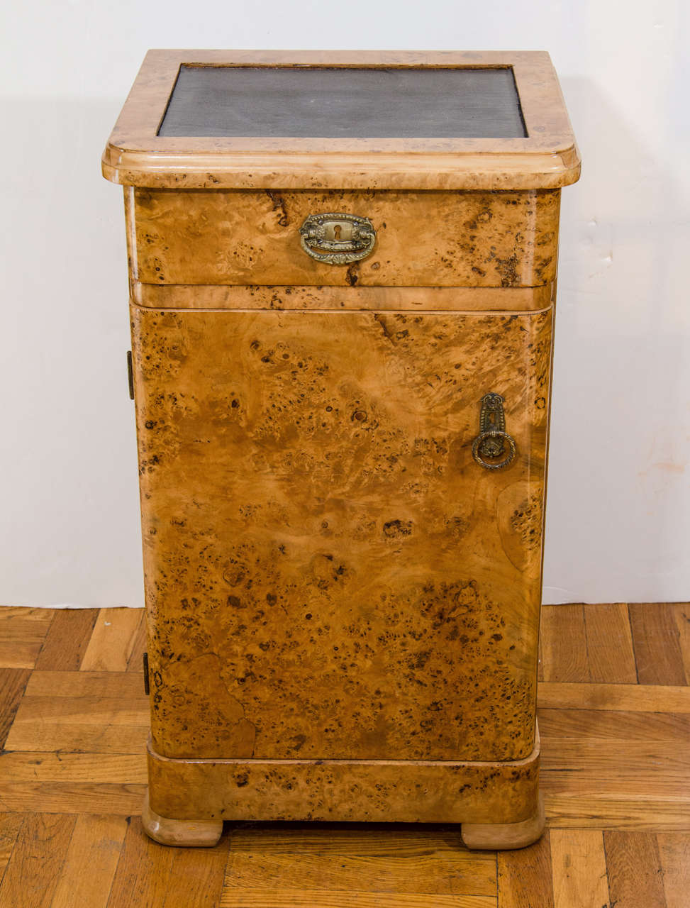 Art Nouveau Birch Nightstands