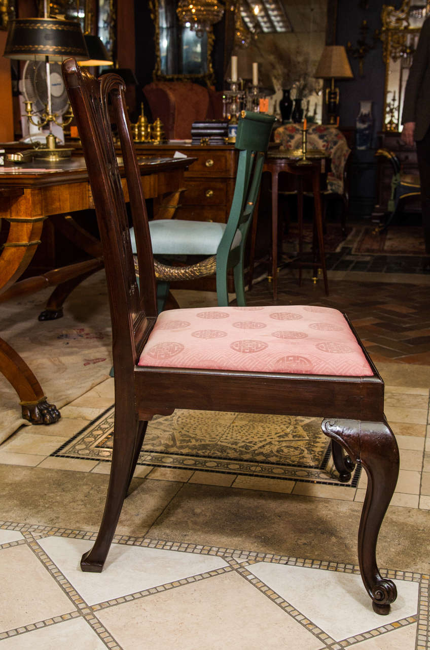 19th Century Set of Eight Chippendale Dining Chairs