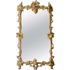 French 19th Century Grapevine Motif Mirror 11