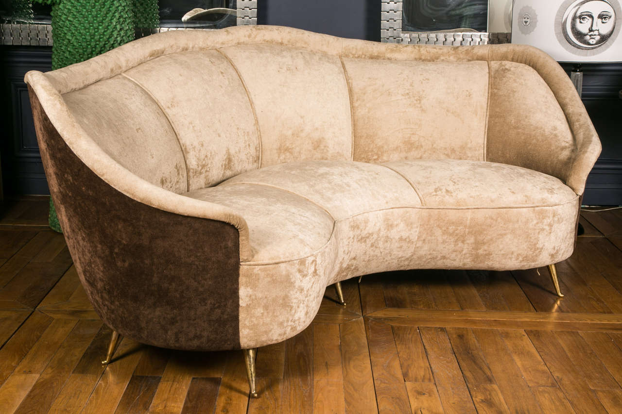 Modern Elegant curved sofa