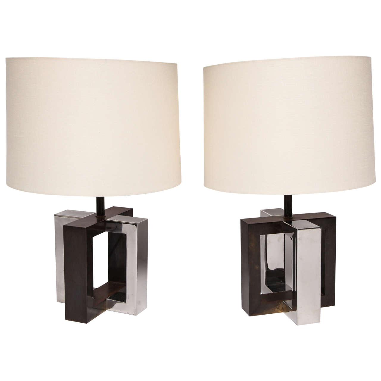 Nucci Valsecchi, Pair of Table Lamps, Italy, C. 1970 For Sale