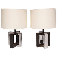 Nucci Valsecchi, Pair of table lamps, Italy, c. 1970 9