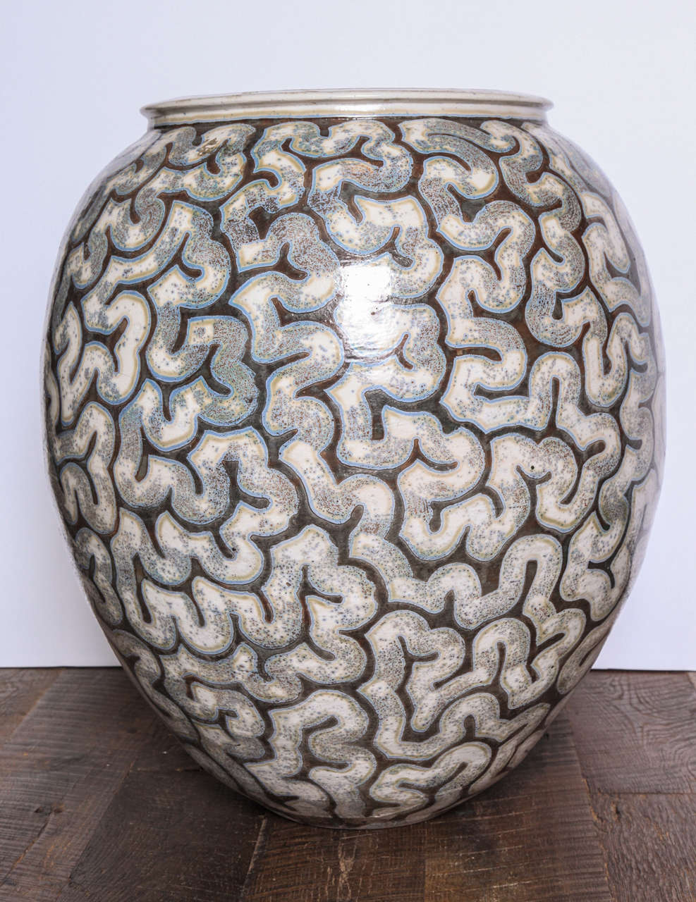 Per Weiss, Contemporary Glazed Stoneware Urn, Denmark, 2013 2