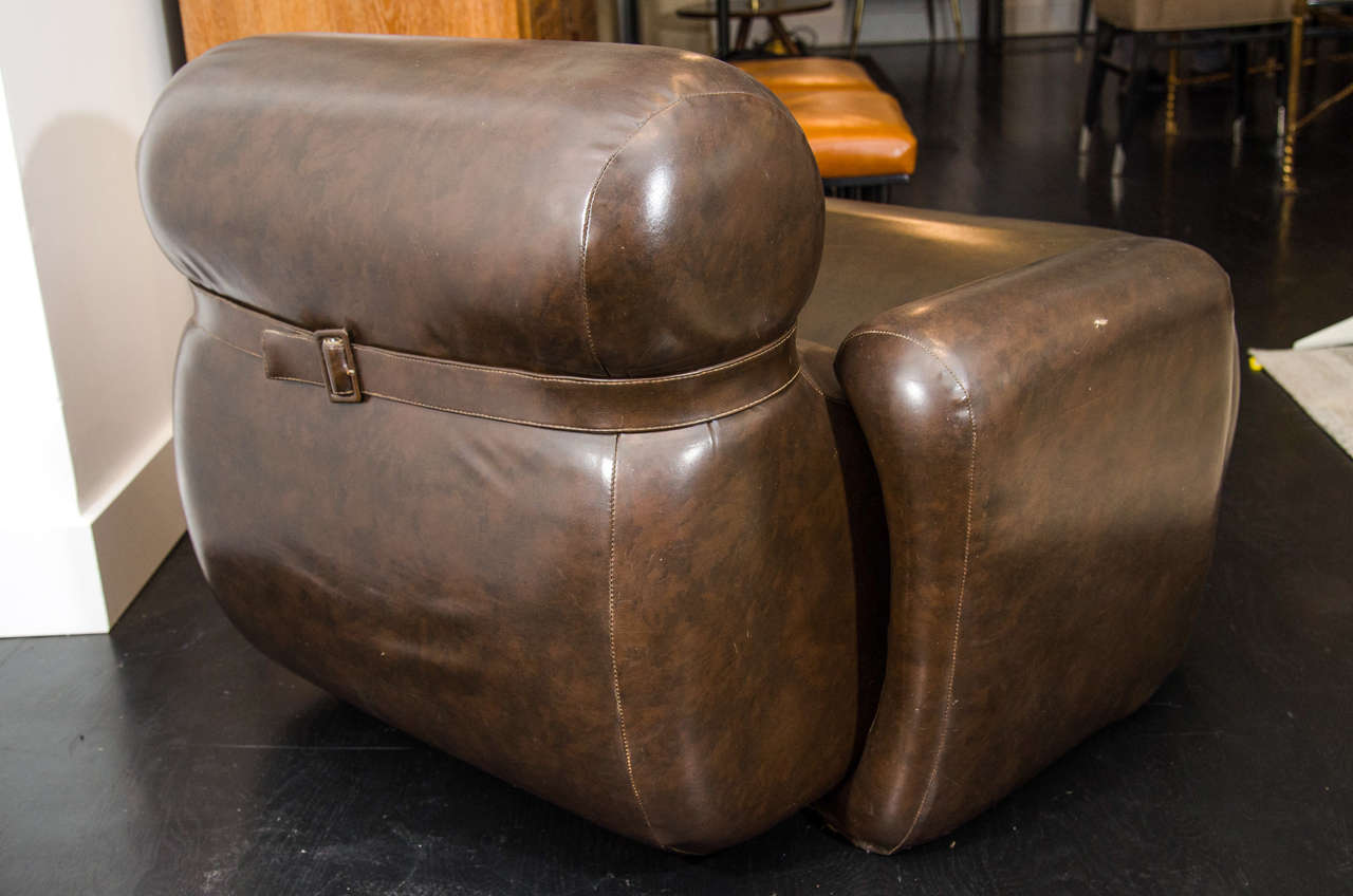 20th Century Injected Foam Lounge Chair For Sale