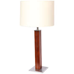 1950s Modernist Table Lamp Signed Nessen 10