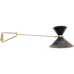 1950s French Articulated Wall Light 2