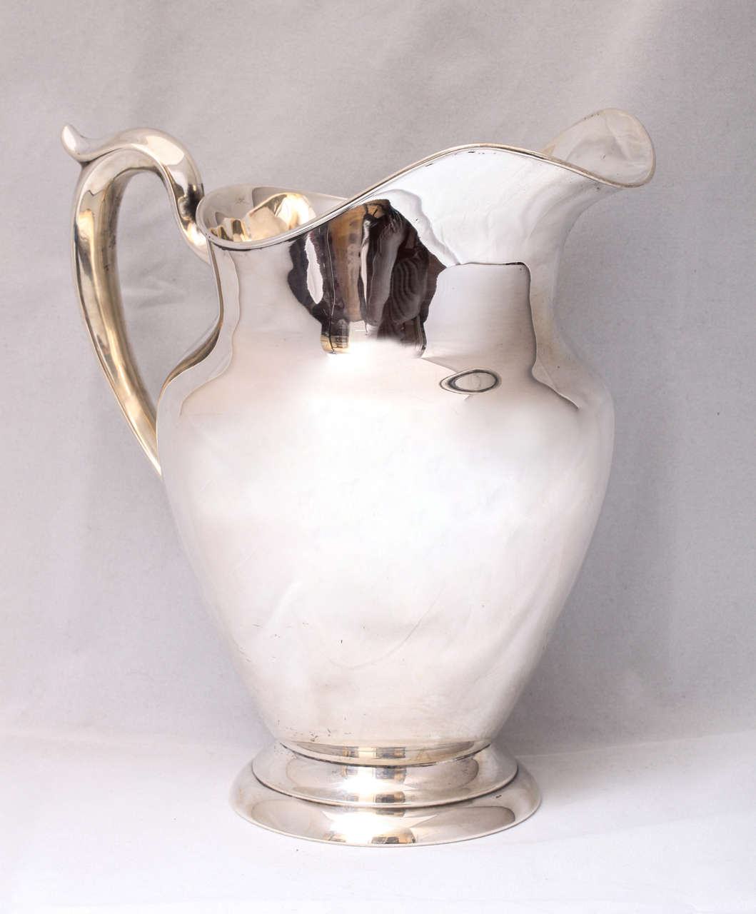 Sterling silver, Mid-Century pitcher, The Gorham Corp., Providence, Rhode Island, year-marked for 1959. @9