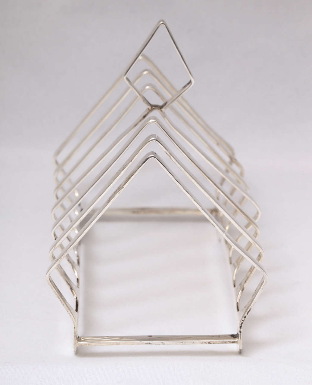 Art Deco Sterling Silver Toast Rack by Elkington at 1stDibs