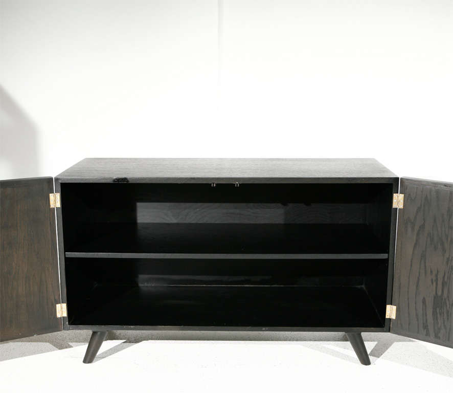 Ebonized Two-Door Cabinet by William Haines 1